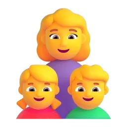 👩👧👦